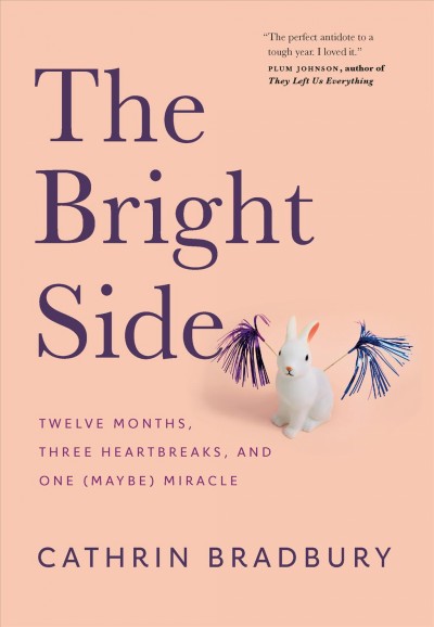 The bright side : twelve months, three heartbreaks, and one (maybe) miracle / Cathrin Bradbury.